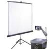 Overhead Projector & 6x6 Screen