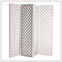 Four Panel Lattice Screen 