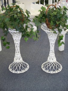 Wicker Plant Stands