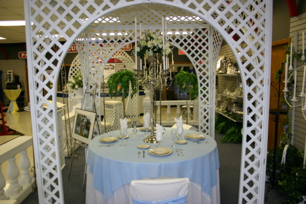 Wedding lattice gazebo